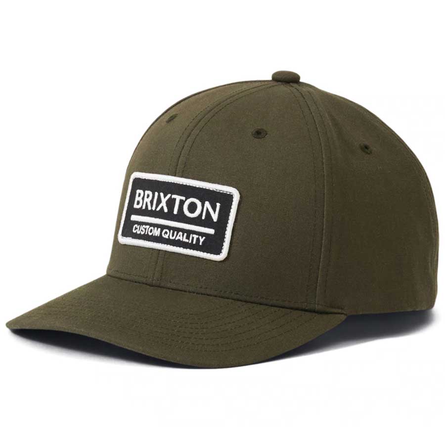 Brixton Palmer Proper X Medium Profile Cap Military Olive
