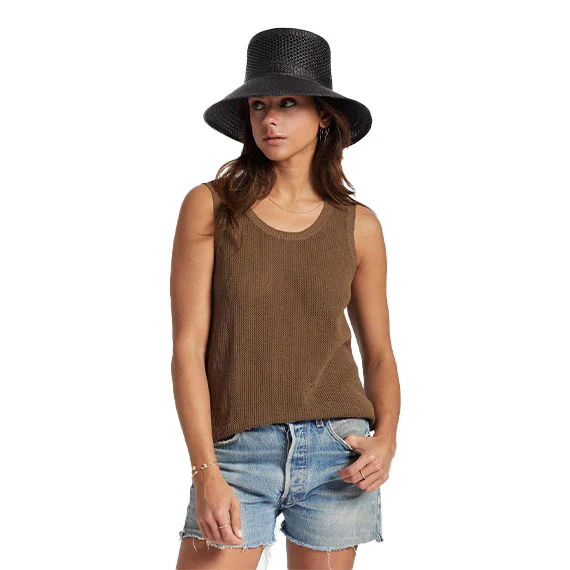 Brixton Women's Aruba Tank Dark Earth - Image 2