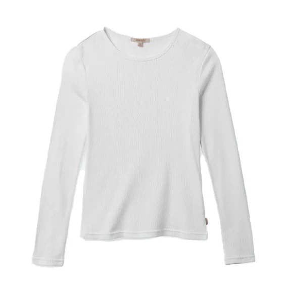 Brixton Women's Tennessee Long Sleeve White