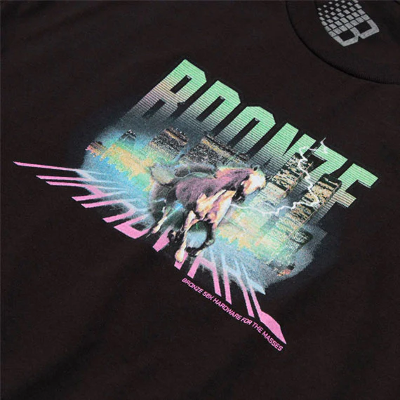 Bronze56K Nyc 2025 T-Shirt Black - Image 2