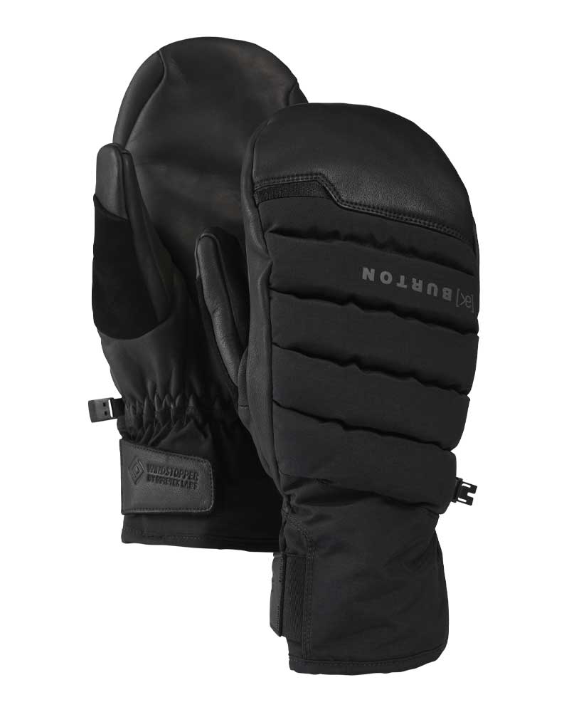 Burton [ak] Windstopper Oven Mittens True Black 2026