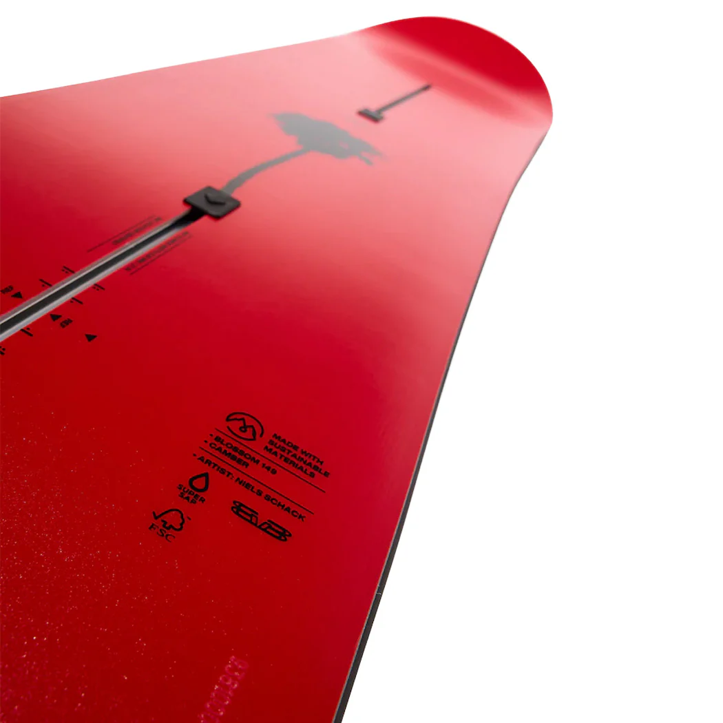 Burton Blossom Camber Snowboard Cherry Blossom 2026 - Image 4
