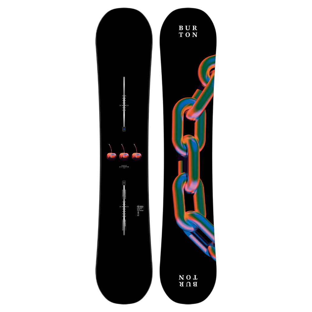Burton Cultivator Flat Top Wide Snowboard Chain Link 2026