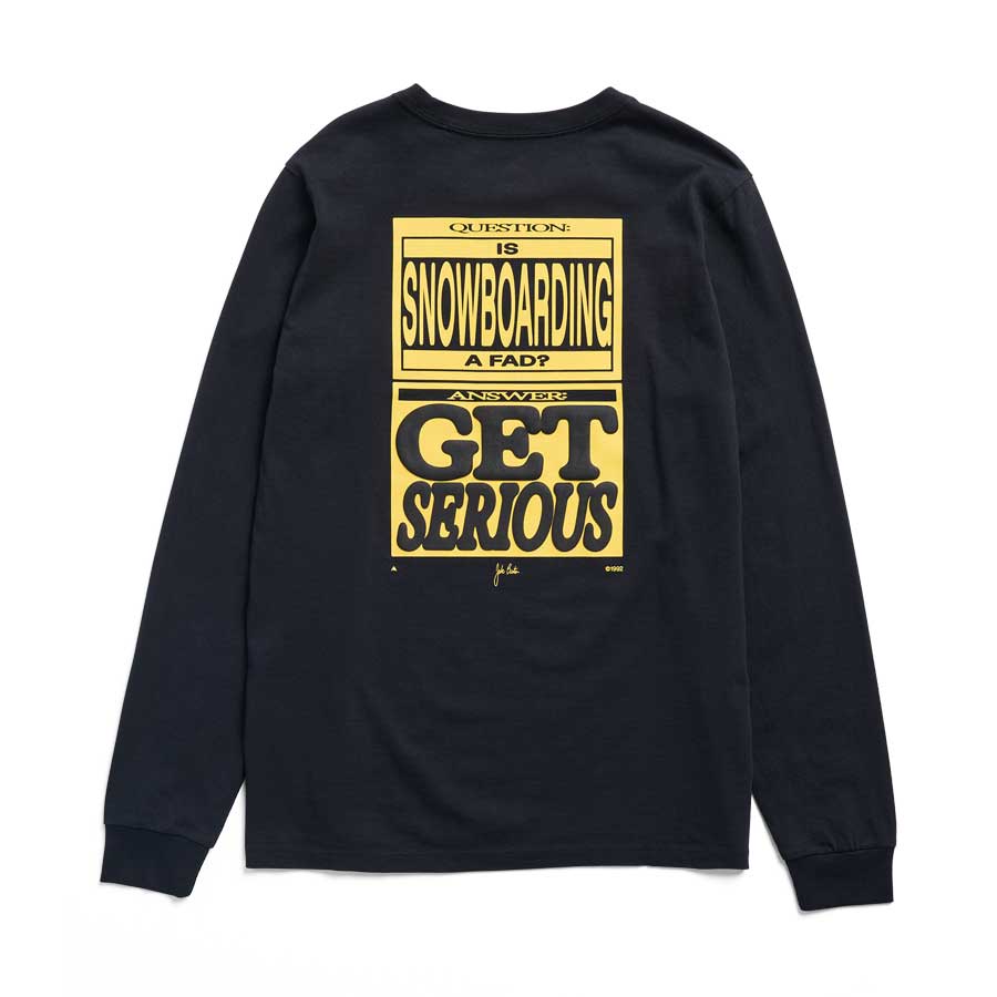 Burton From Burton to the World L/S T-Shirt True Black 2027 - Image 2
