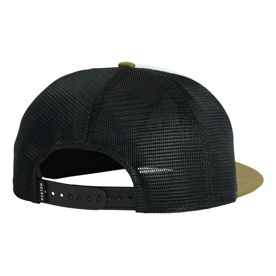 Burton I-80 Snapback Trucker Hat Dried Moss 2027 - Image 2
