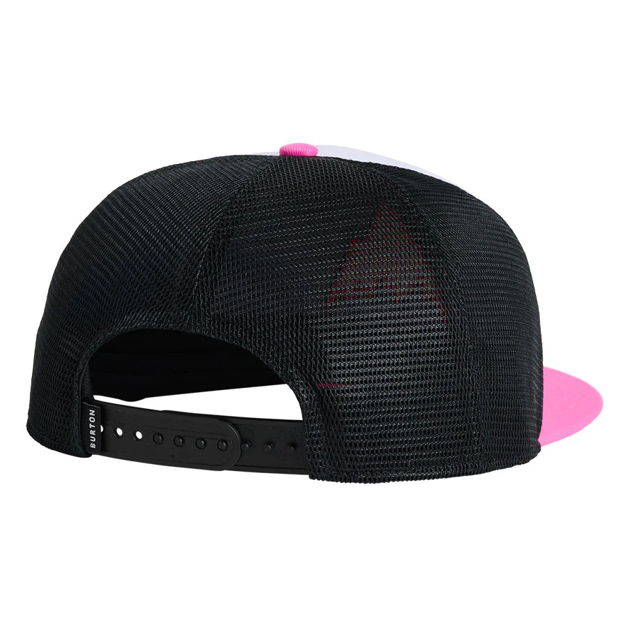 Burton I-80 Snapback Trucker Hat Shockwave Pink 2027 - Image 2