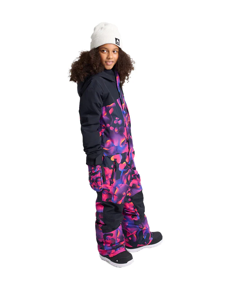 Burton Kids' 2L One Piece True Black/Lava Lamp 2026 - Image 2