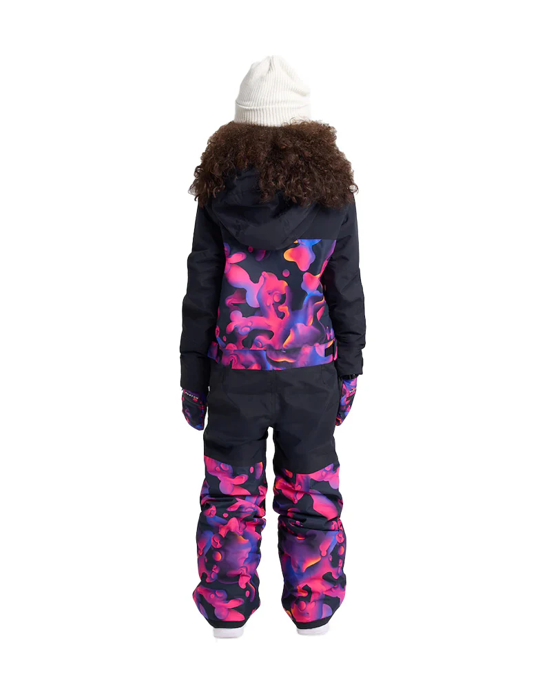 Burton Kids' 2L One Piece True Black/Lava Lamp 2026 - Image 3