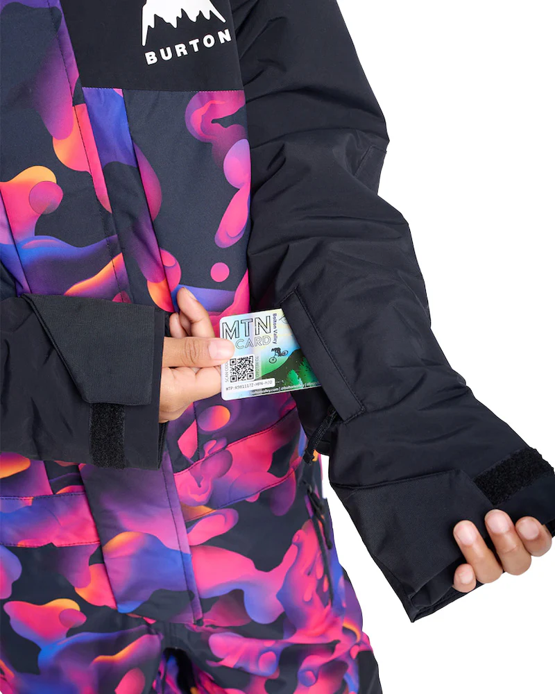 Burton Kids' 2L One Piece True Black/Lava Lamp 2026 - Image 6