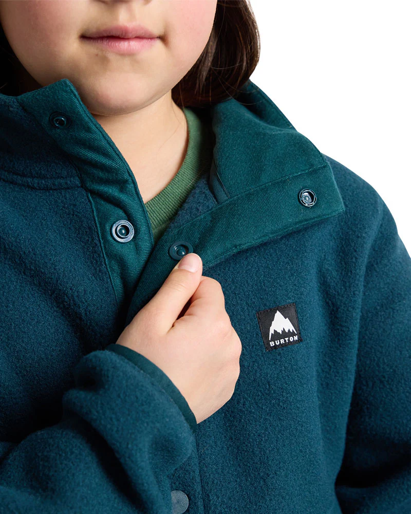 Burton Kids' Cinder Anorak Deep Emerald 2026 - Image 5