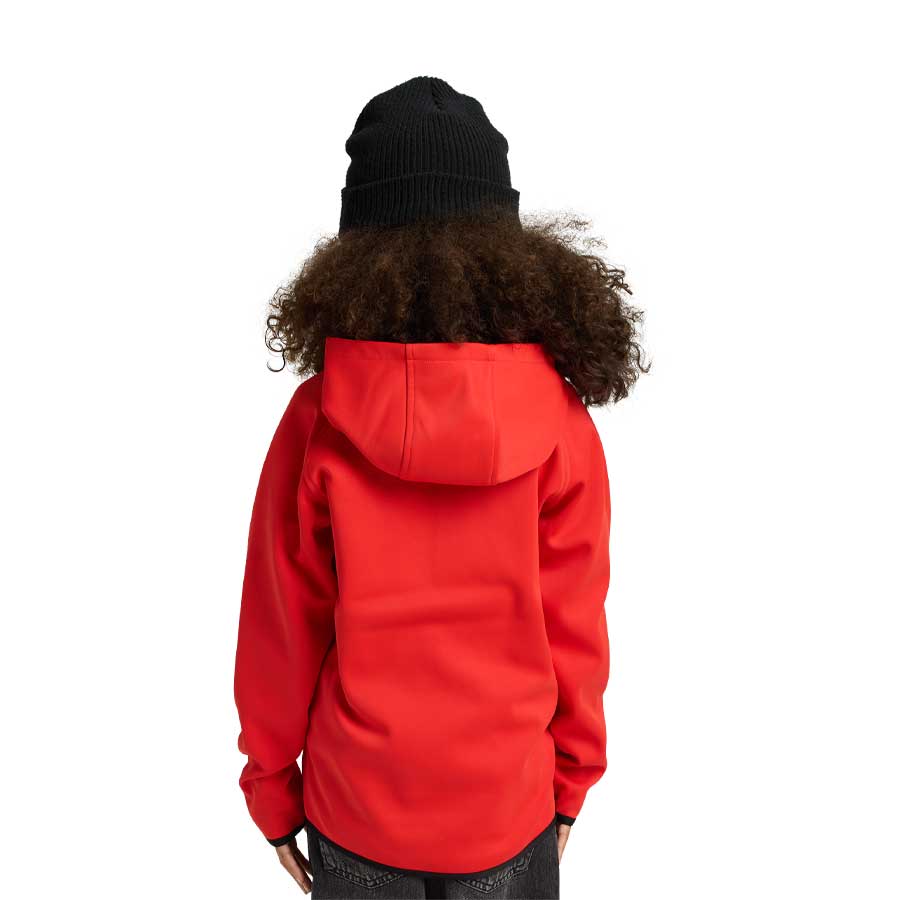 Burton Kids' Crown Weatherproof Full-Zip Fleece Flame Scarlet 2026 - Image 4