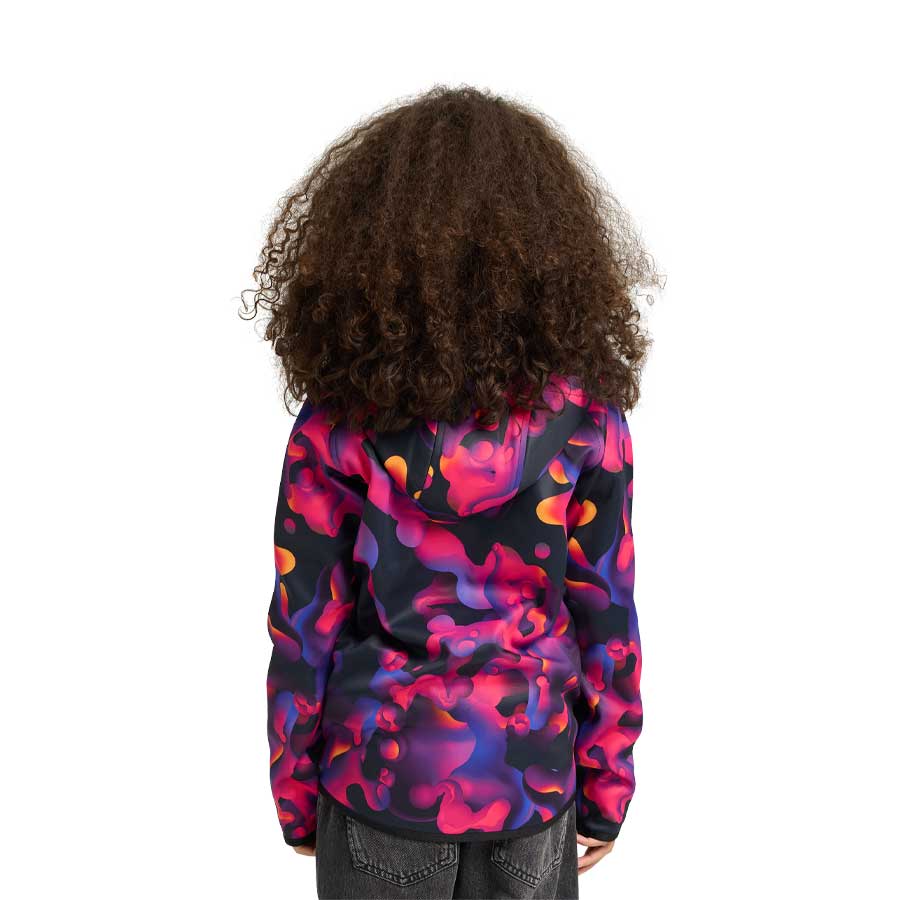 Burton Kids' Crown Weatherproof Full-Zip Fleece Lava Lamp 2026 - Image 4