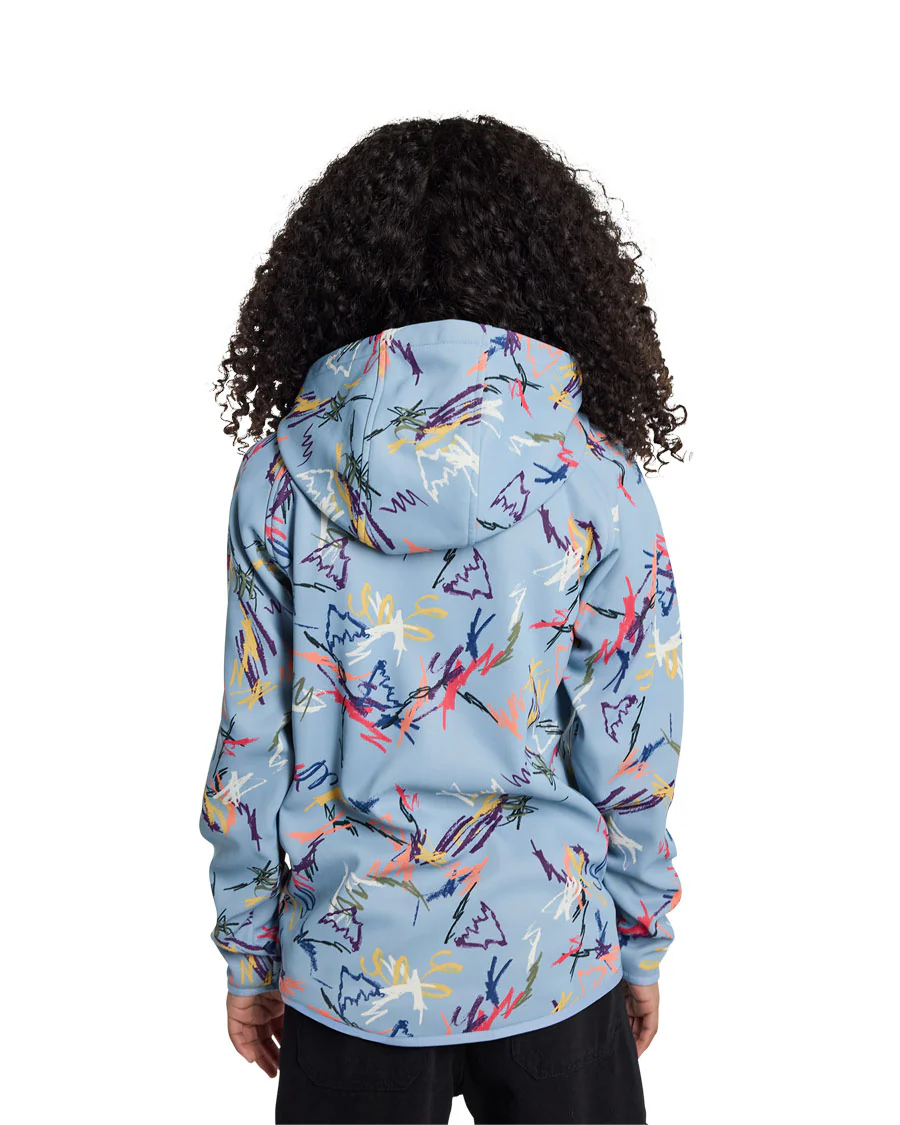 Burton Kids' Crown Weatherproof Full-Zip Scribble 2025 - Image 4
