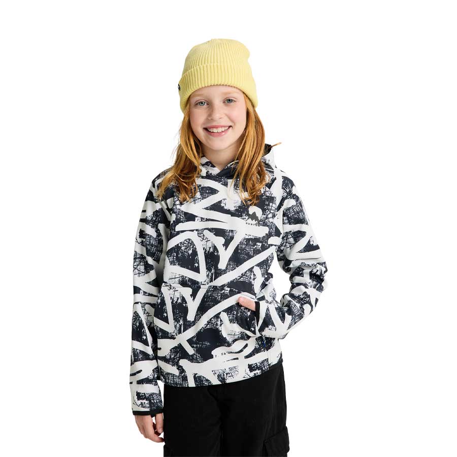 Burton Kids' Crown Weatherproof Pullover Fleece City Streets 2026 - Image 3