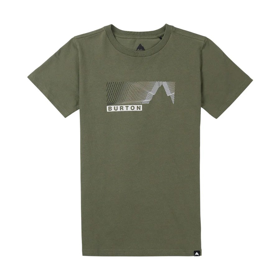 Burton Kids' Elmore Short Sleeve T-Shirt Forest Moss 2026
