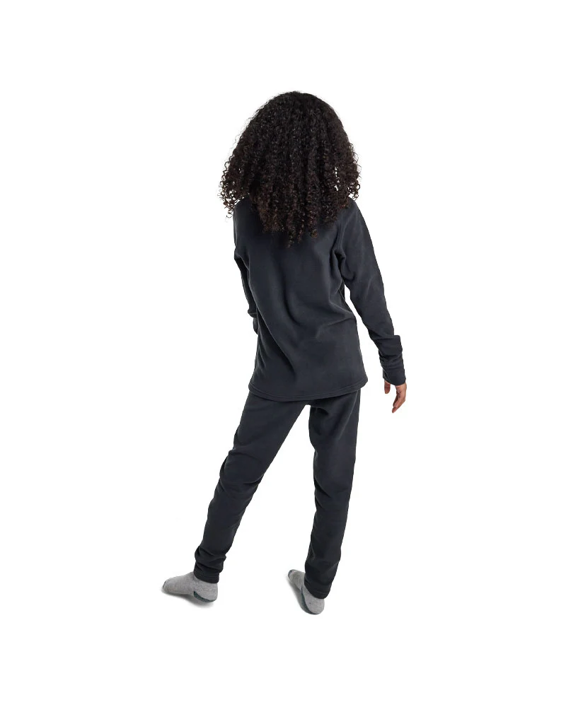 Burton Kids' Fleece Base Layer Set True Black 2026 - Image 4