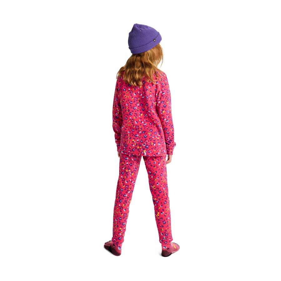 Burton Kids' Fleece Base Layer Set Wildcat Floral 2026 - Image 3