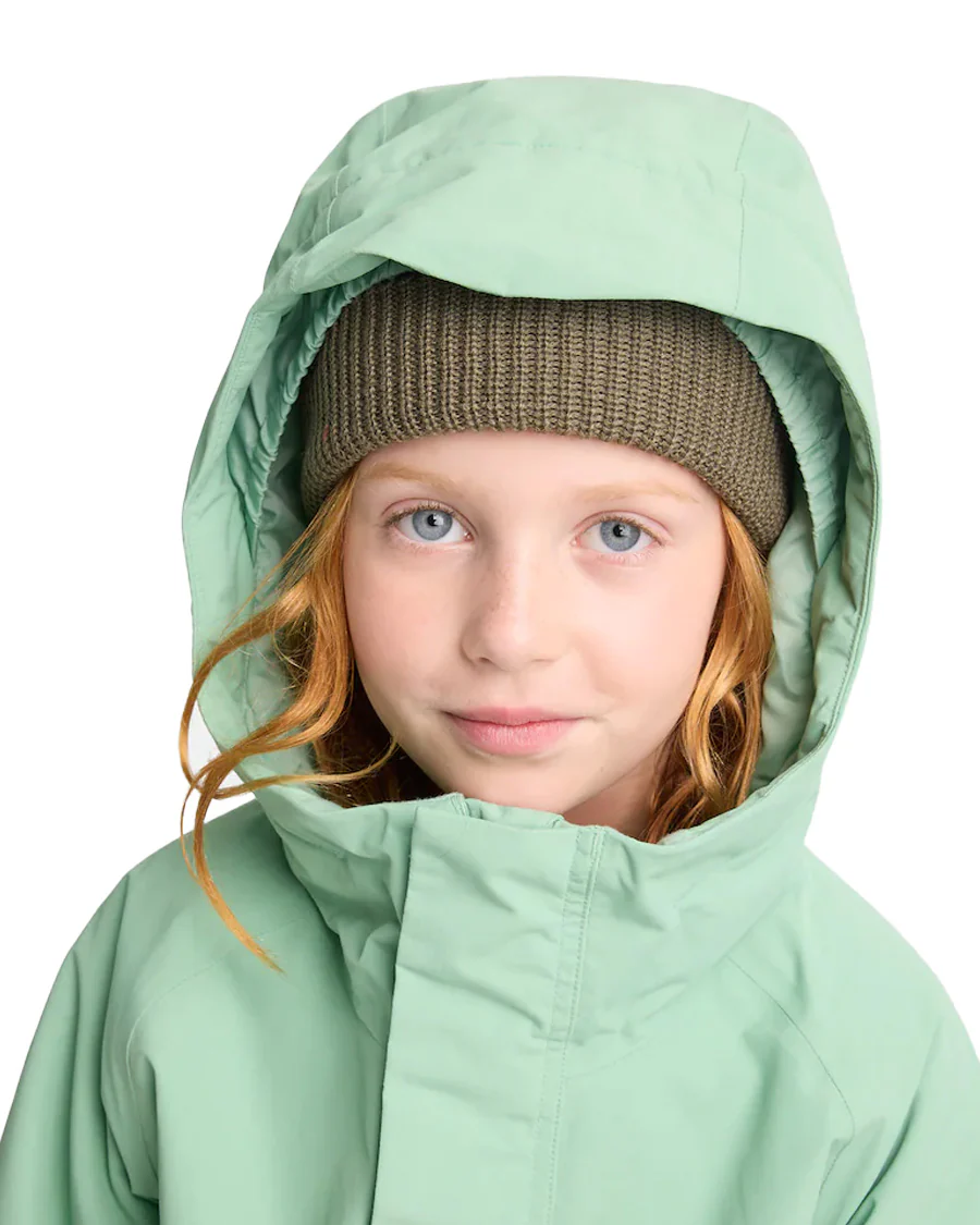Burton Kids' Frostner 2L Anorak Jacket Soft Sage/Peach Echo 2026 - Image 7