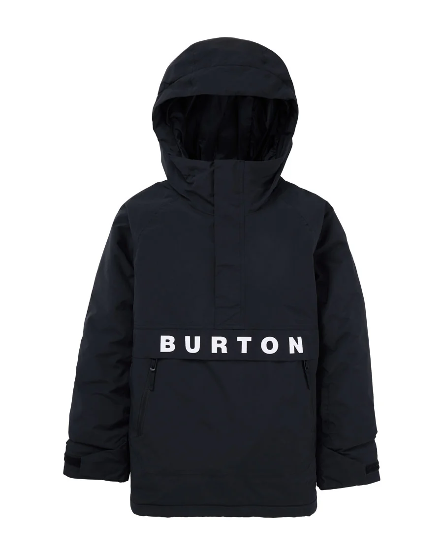 Burton Kids' Frostner 2L Anorak True Black 2026
