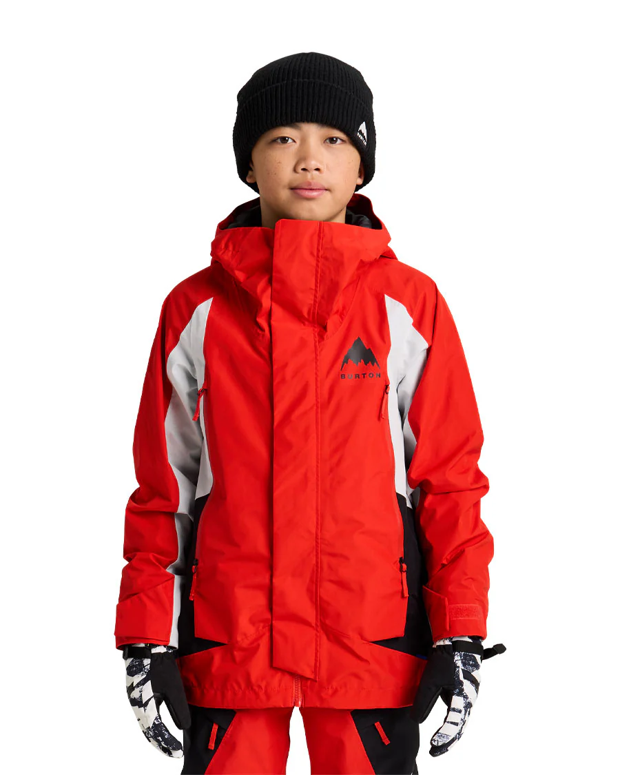 Burton Kids' GORE-TEX Shell Jacket Flame Scarlet / True Black 2026 - Image 2
