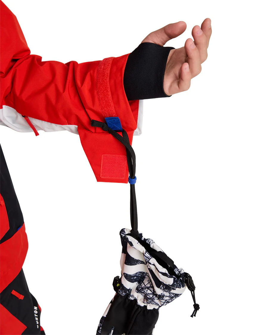Burton Kids' GORE-TEX Shell Jacket Flame Scarlet / True Black 2026 - Image 3