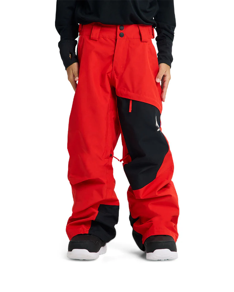 Burton Kids' GORE-TEX Shell Pants Flame Scarlet / True Black 2026 - Image 2