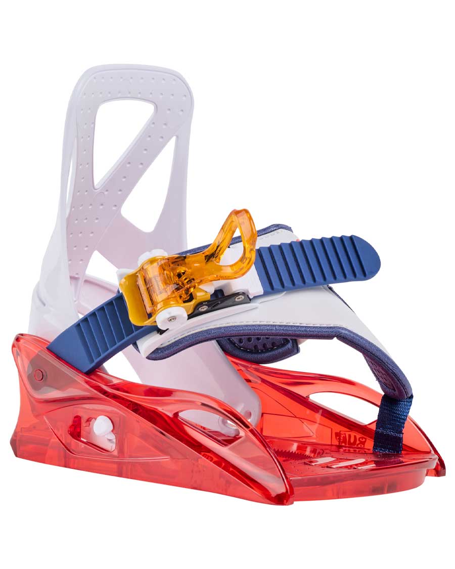 Burton Kids' Grom Binding Red/Multi 2027 - Image 2