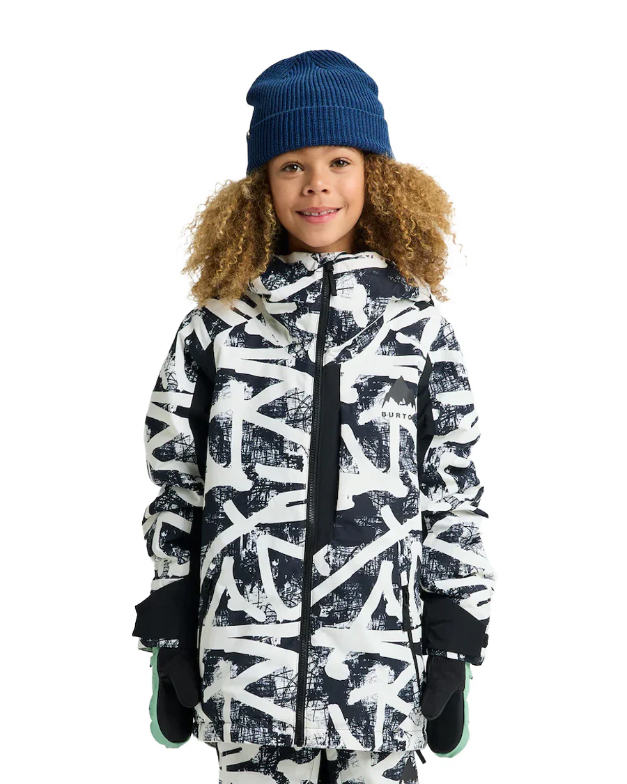 Burton Kids' Hillslope Jacket City Streets/True Black 2026 - Image 2