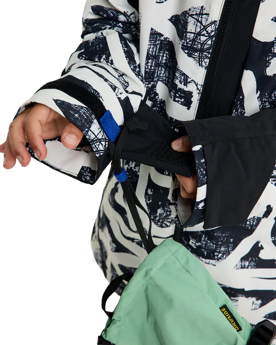 Burton Kids' Hillslope Jacket City Streets/True Black 2026 - Image 6