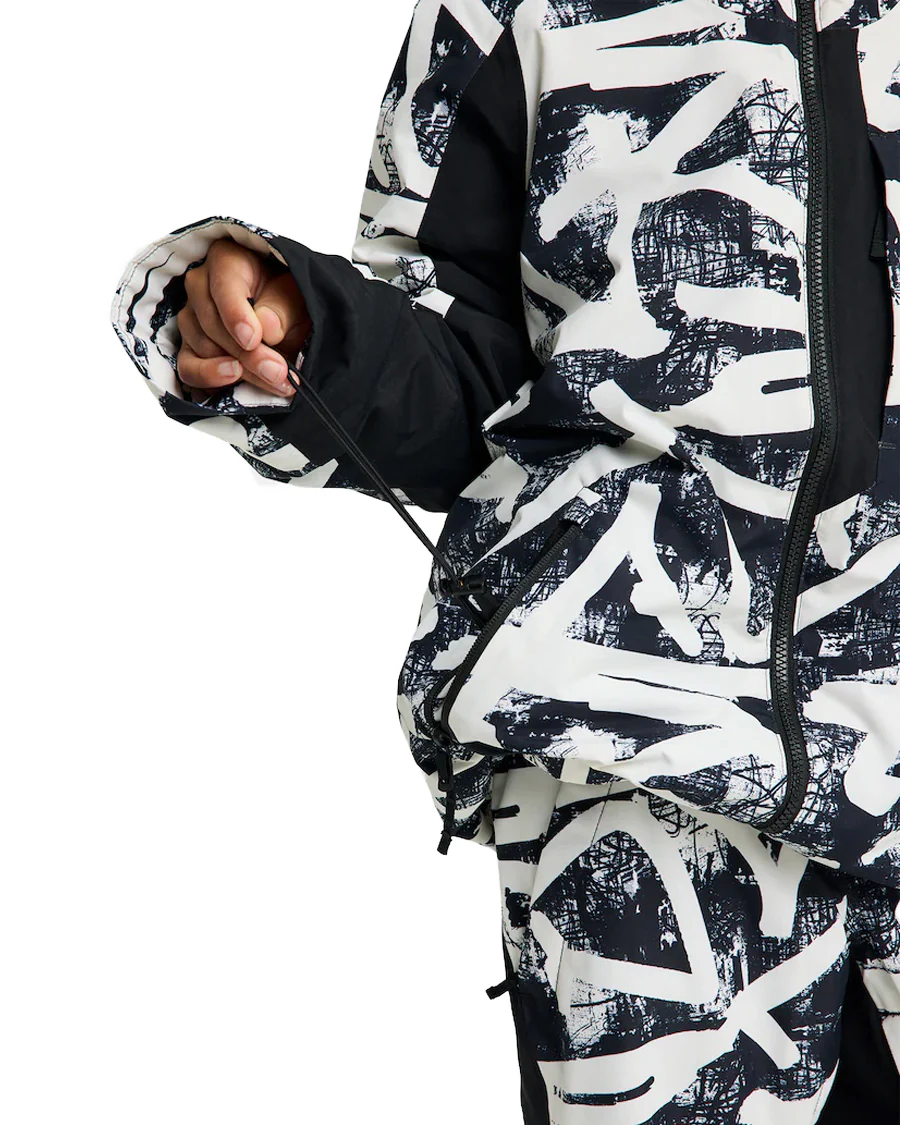Burton Kids' Hillslope Jacket City Streets/True Black 2026 - Image 7