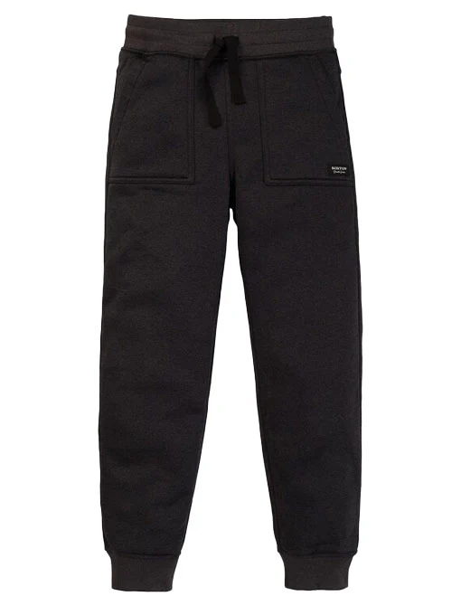 Burton Kids' Oak Fleece Pant True Black Heather 2026