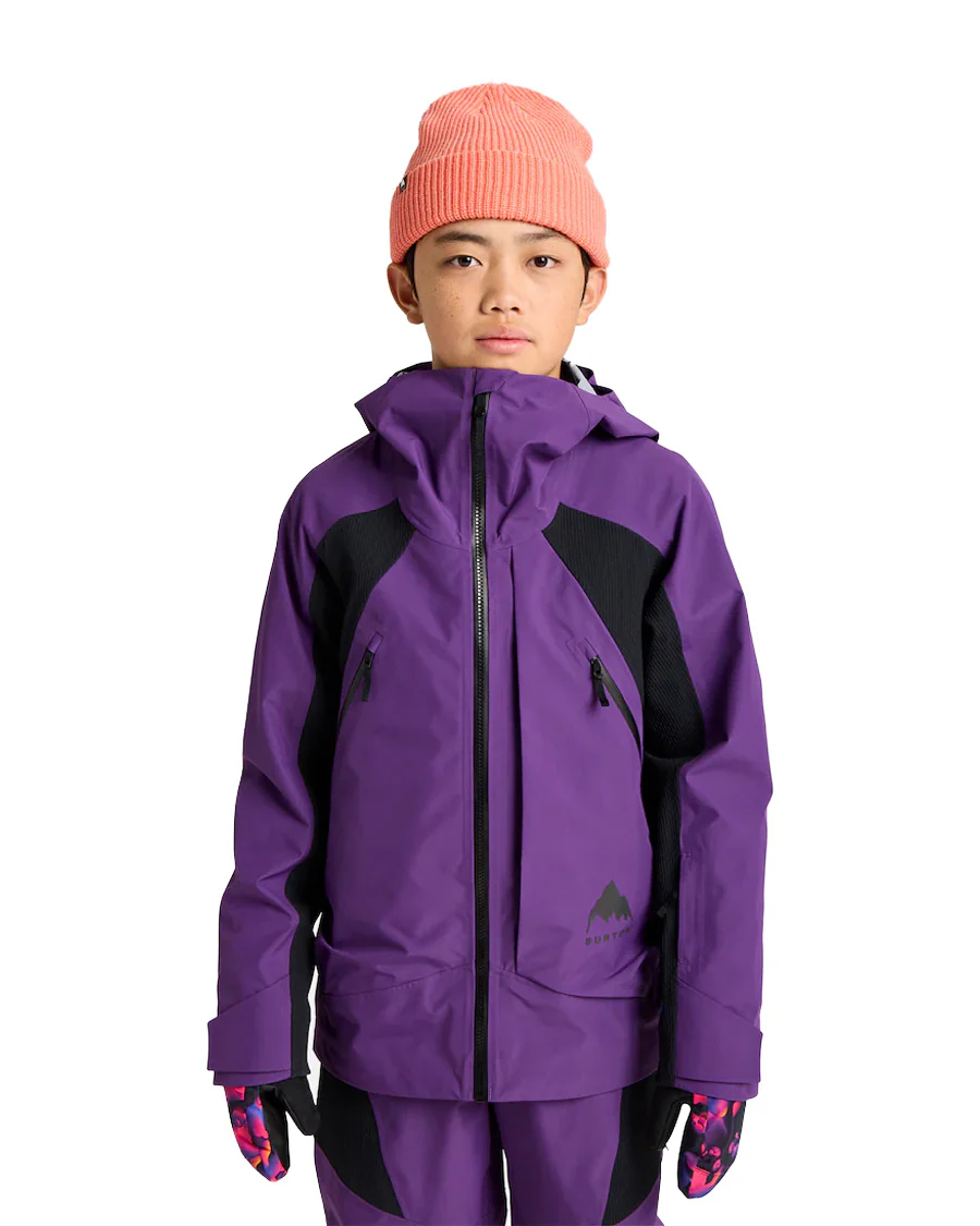 Burton Kids' Outbeam 3L Jacket System Imperial Purple/True Black 2026 - Image 2