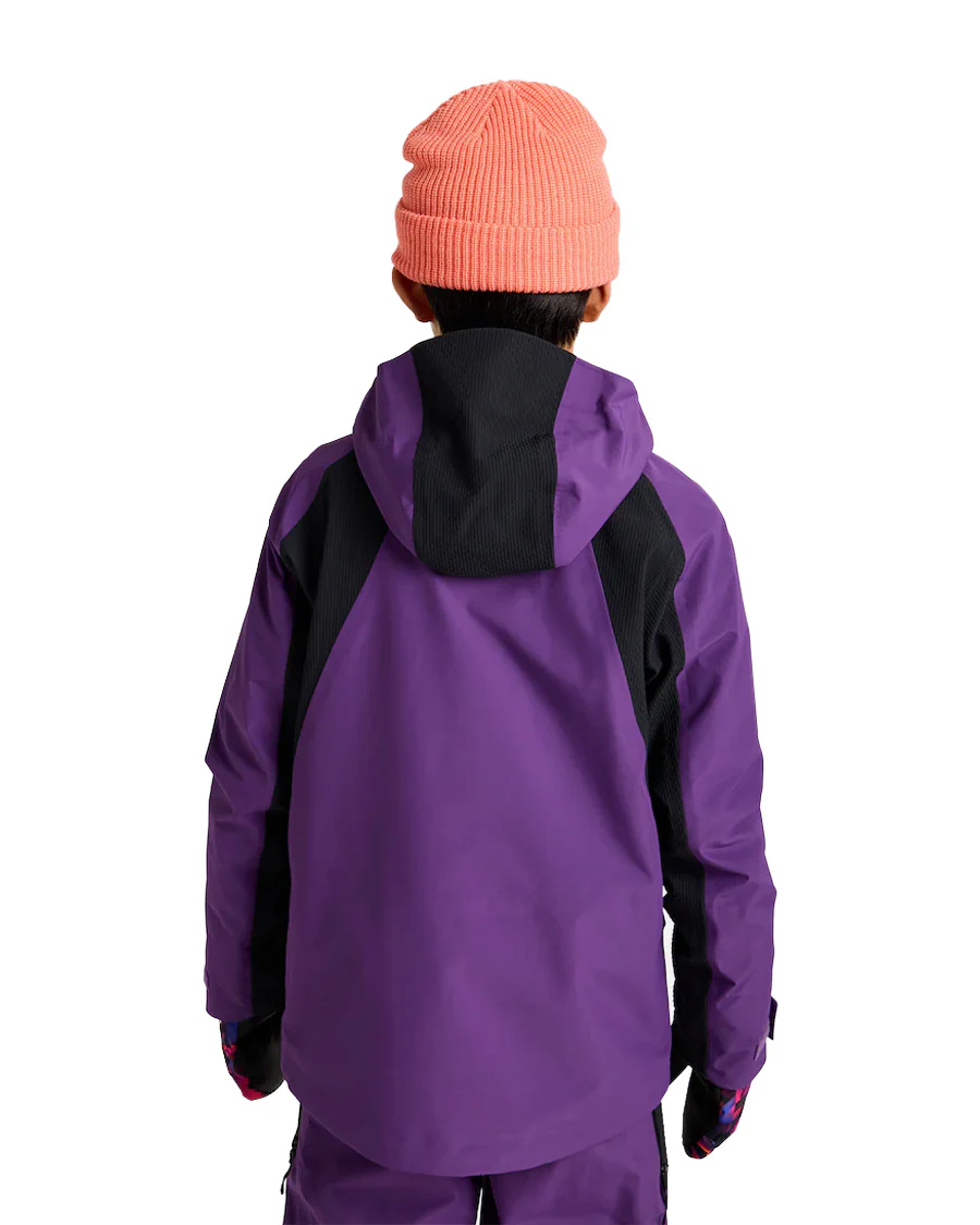 Burton Kids' Outbeam 3L Jacket System Imperial Purple/True Black 2026 - Image 3