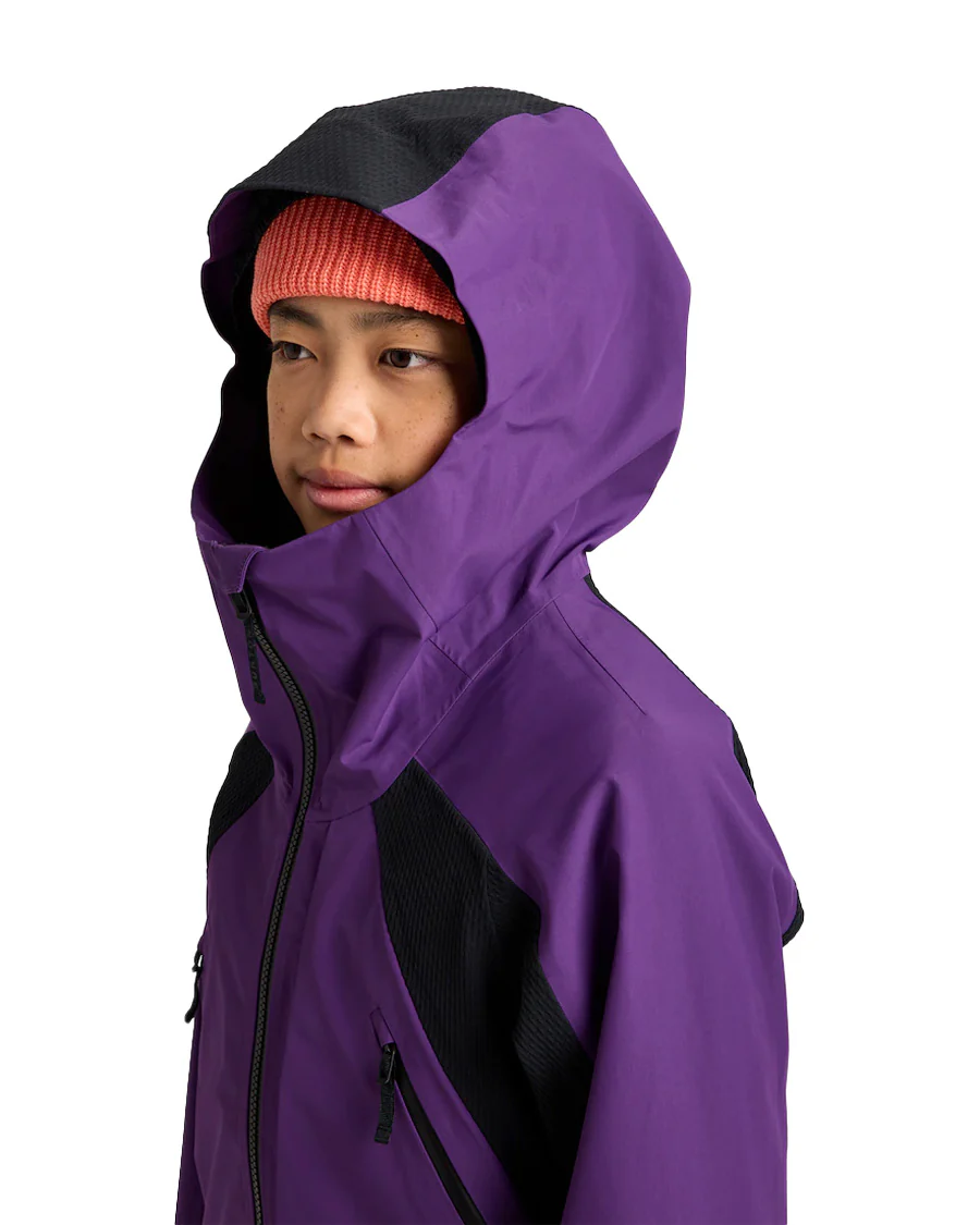 Burton Kids' Outbeam 3L Jacket System Imperial Purple/True Black 2026 - Image 5