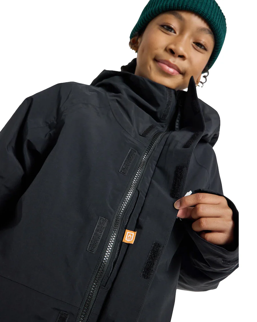 Burton Kids' Skimmer 2L Jacket True Black 2026 - Image 2