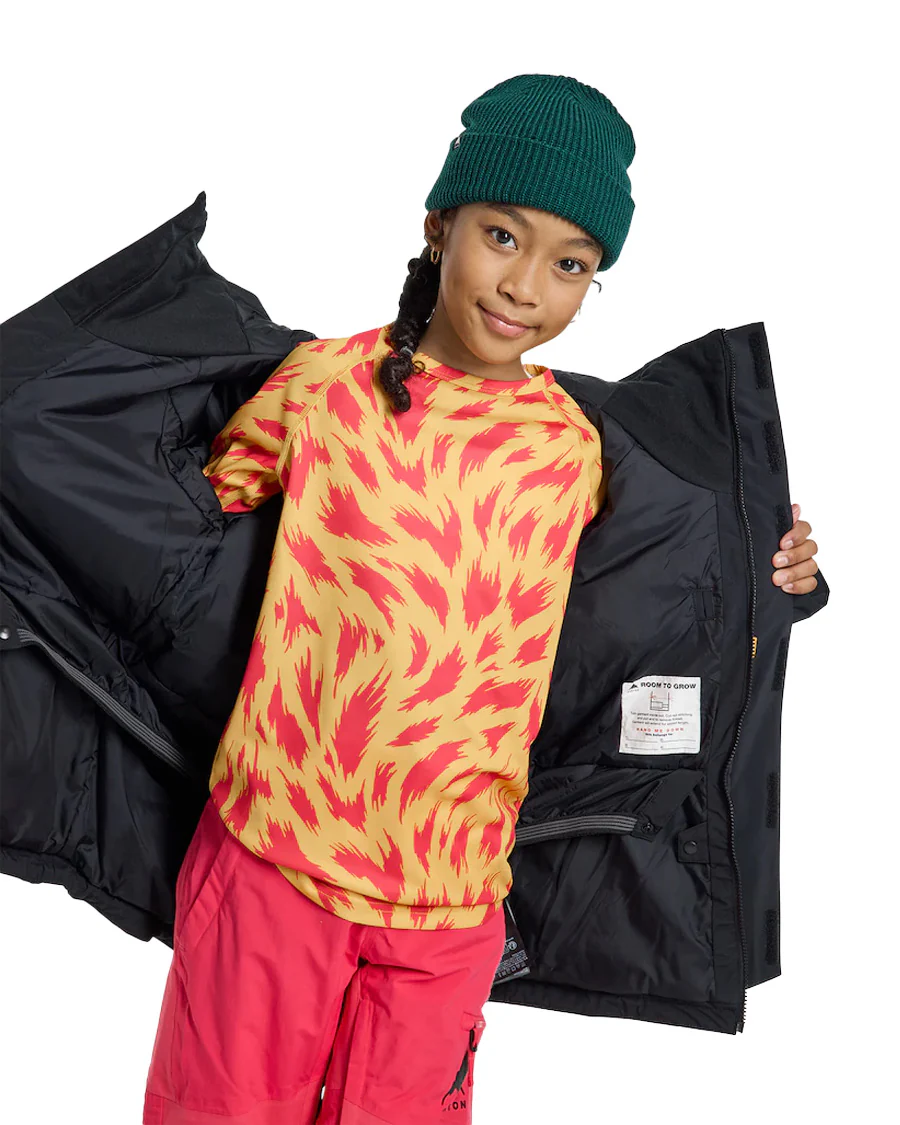 Burton Kids' Skimmer 2L Jacket True Black 2026 - Image 3