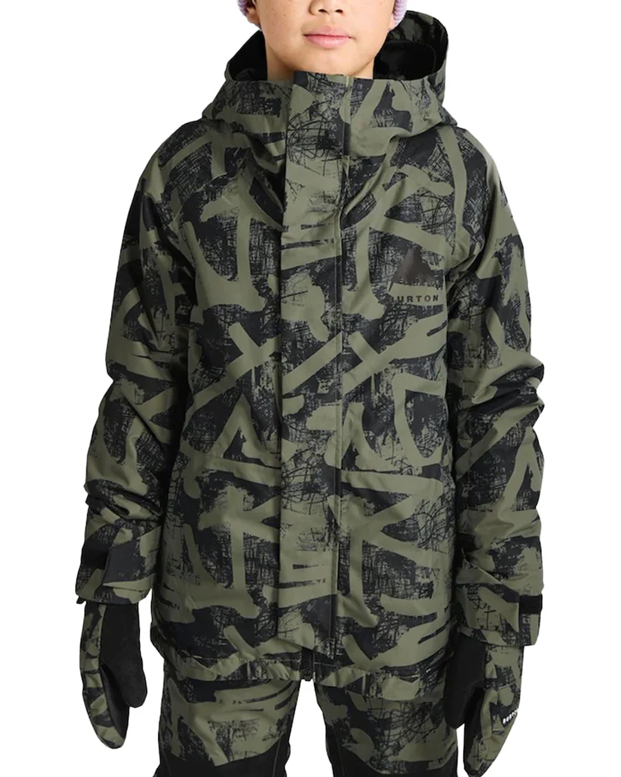 Burton Kids' Skimmer Jacket Forest City Streets 2026 - Image 2