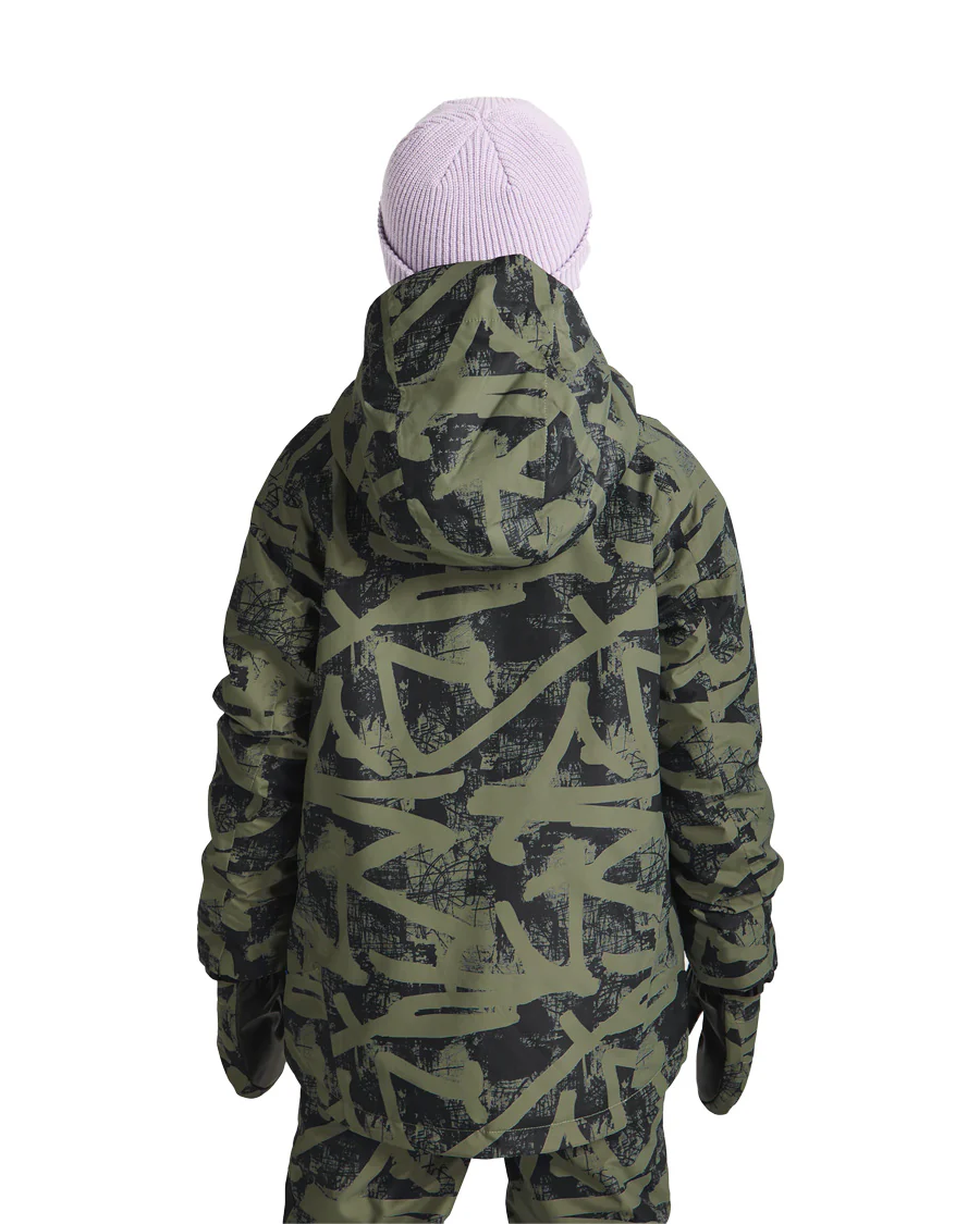 Burton Kids' Skimmer Jacket Forest City Streets 2026 - Image 3