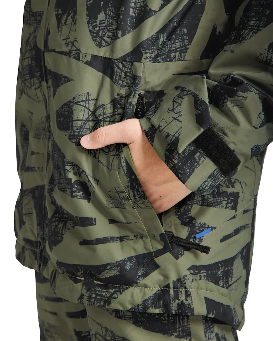 Burton Kids' Skimmer Jacket Forest City Streets 2026 - Image 5
