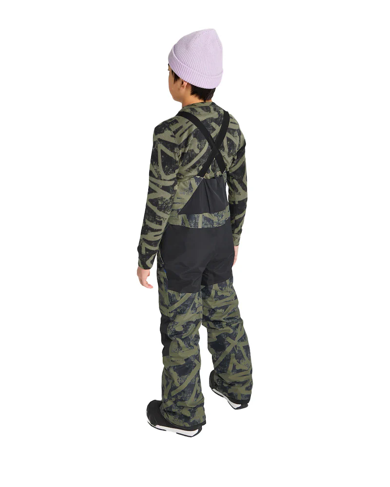 Burton Kids' Skylar 2L Bib Pants Forest City Streets 2026 - Image 3