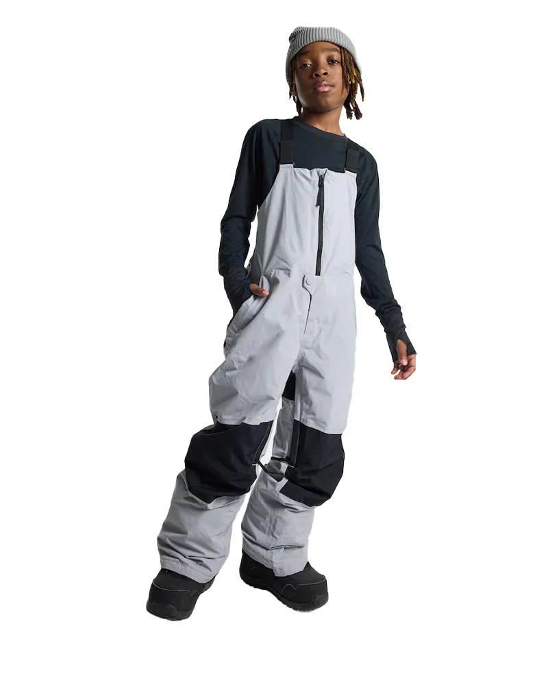 Burton Kids' Skylar 2L Bib Pants Silver Sconce 2026 - Image 2