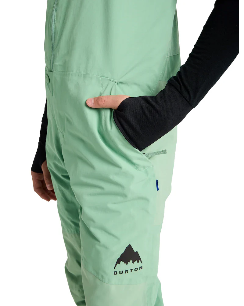 Burton Kids' Skylar 2L Bib Pants Soft Sage 2026 - Image 6