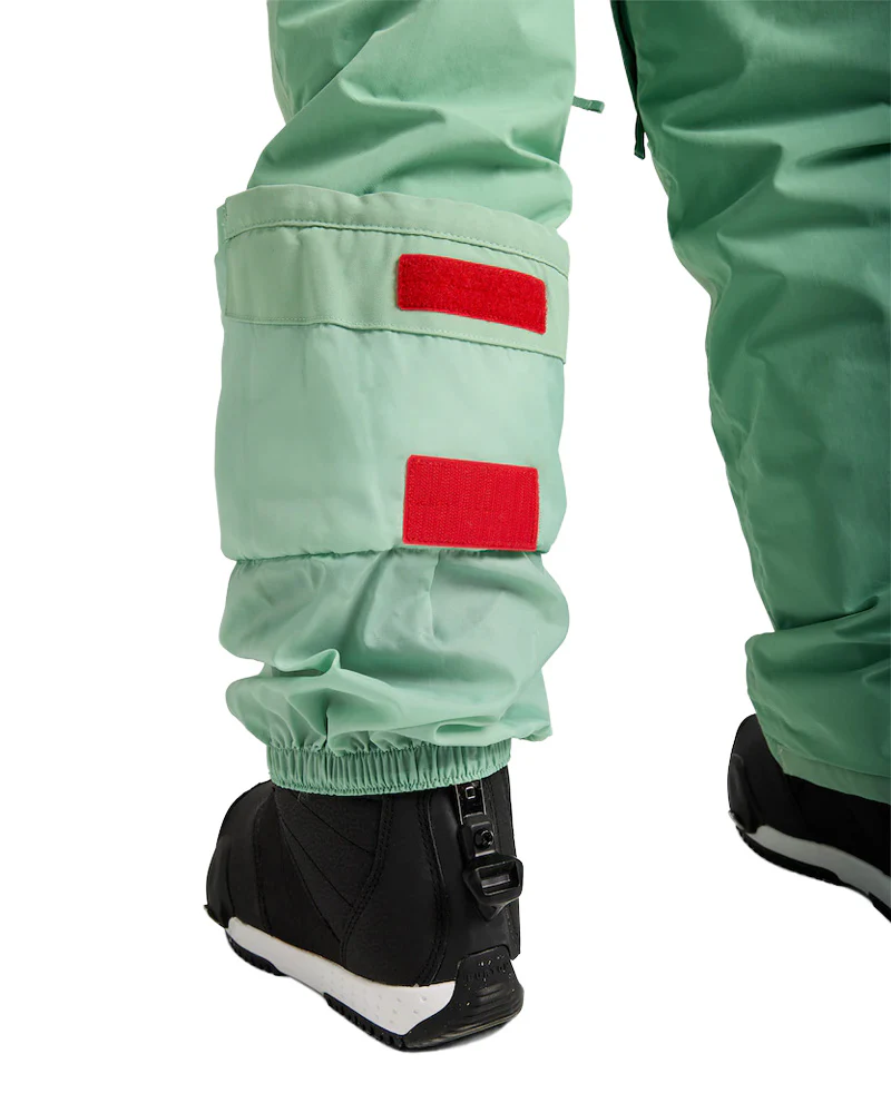 Burton Kids' Skylar 2L Bib Pants Soft Sage 2026 - Image 7
