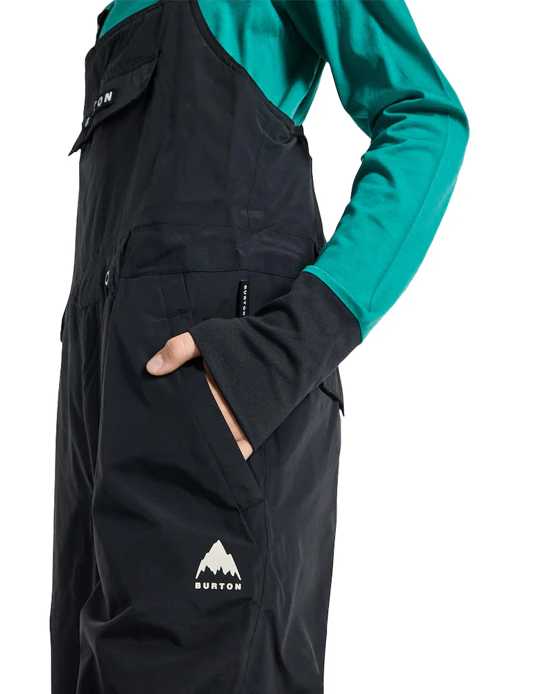 Burton Kids' Skylar 2L Bib Pants True Black 2026 - Image 4
