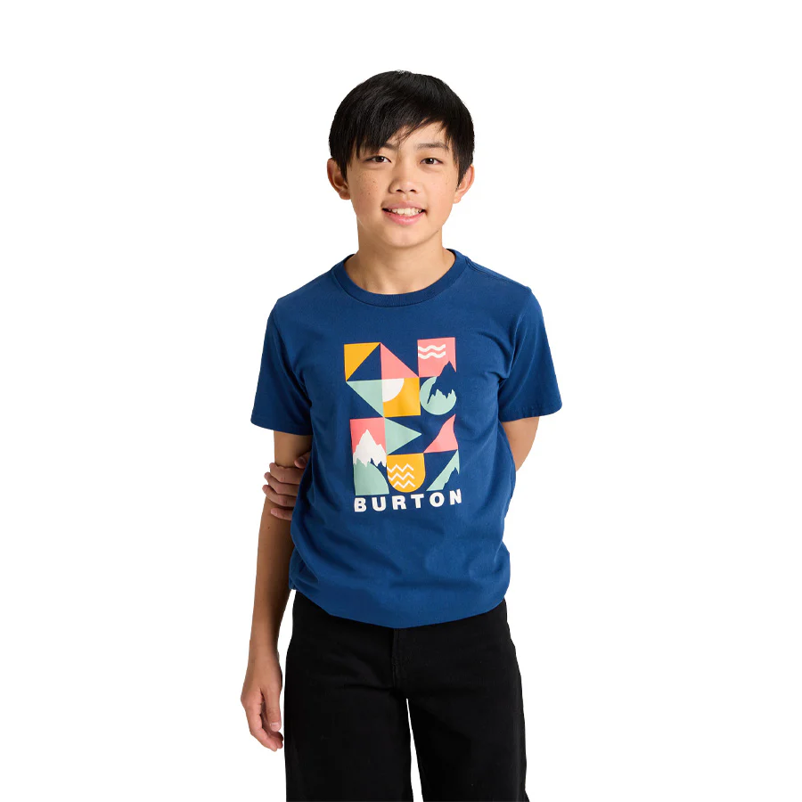 Burton Kids' Sunnyspruce Short Sleeve T-Shirt Nightfall 2026 - Image 2