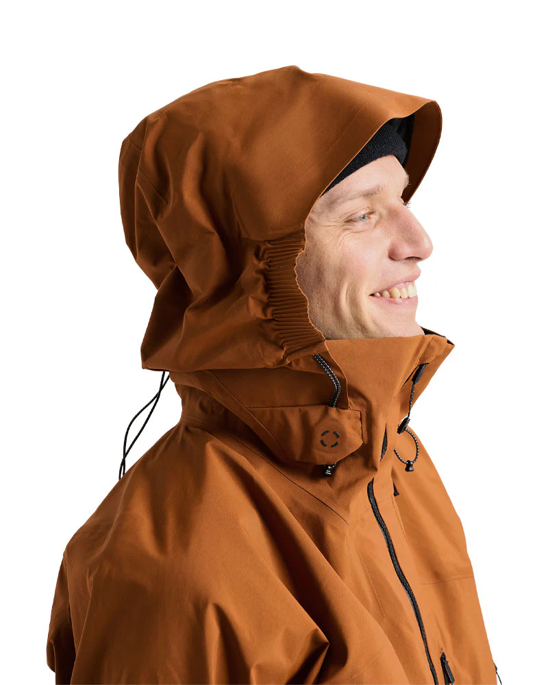 Burton Men's [ak] Acamar Gore-Tex Pro 3L Jacket Chestnut Brown 2026 - Image 6