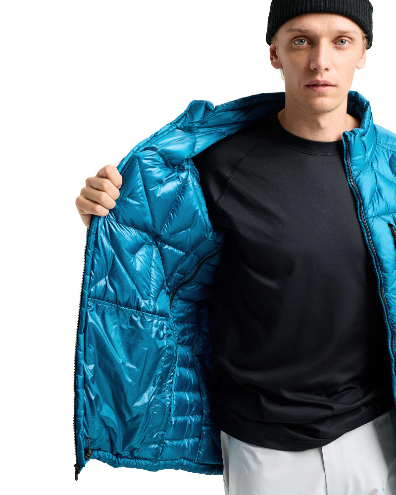 Burton Men's [ak] Baker Down Jacket Blue Teal 2026 - Image 7