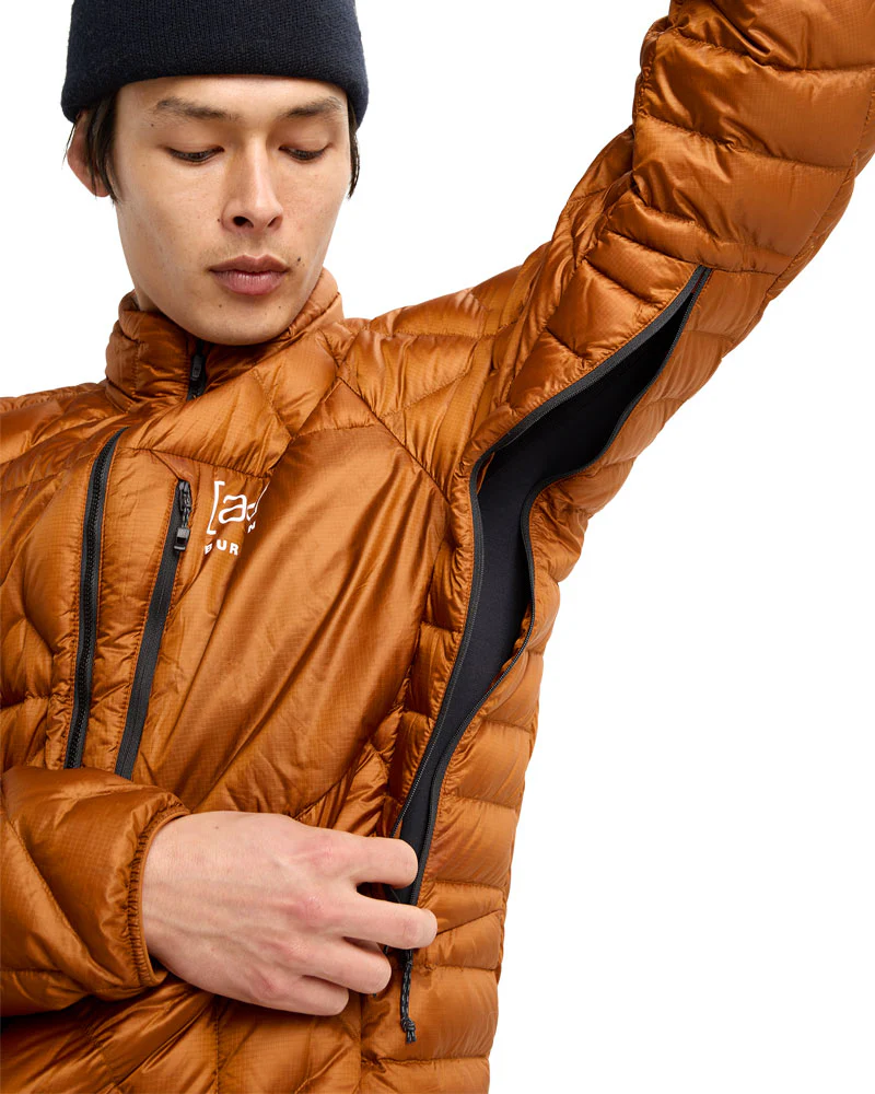 Burton Men's [ak] Baker Down Jacket Chestnut Brown 2026 - Image 6