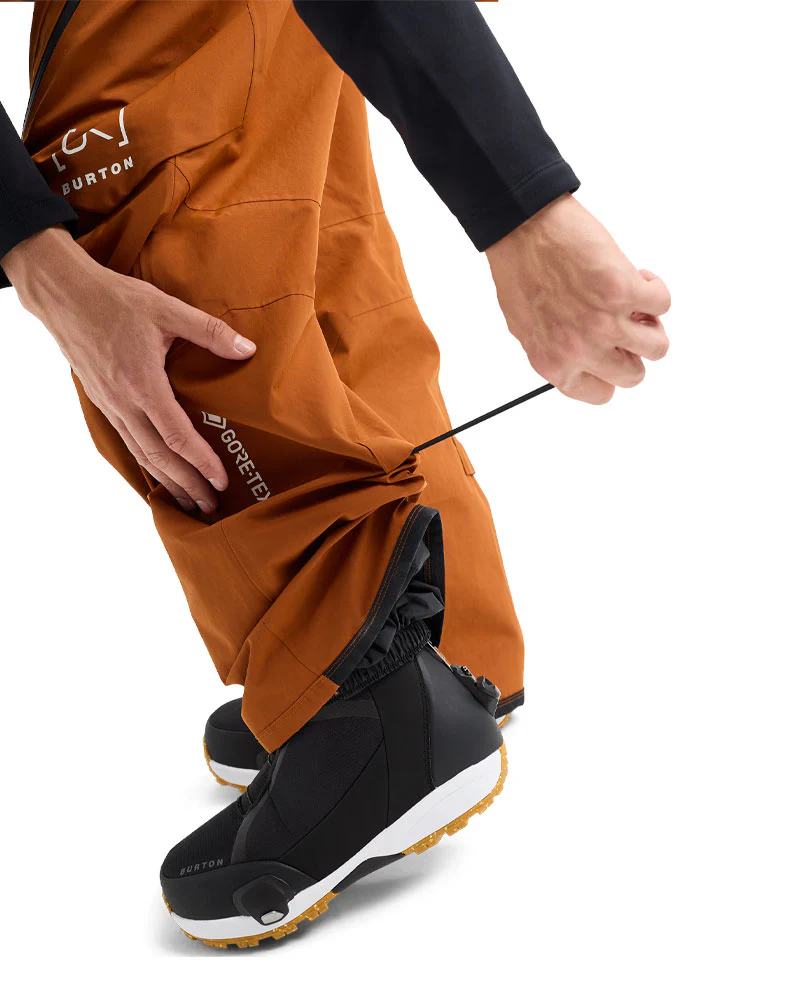 Burton Men's [ak] Cyclic Gore-Tex 2L Bib Pant Pant Chestnut Brown 2026 - Image 6
