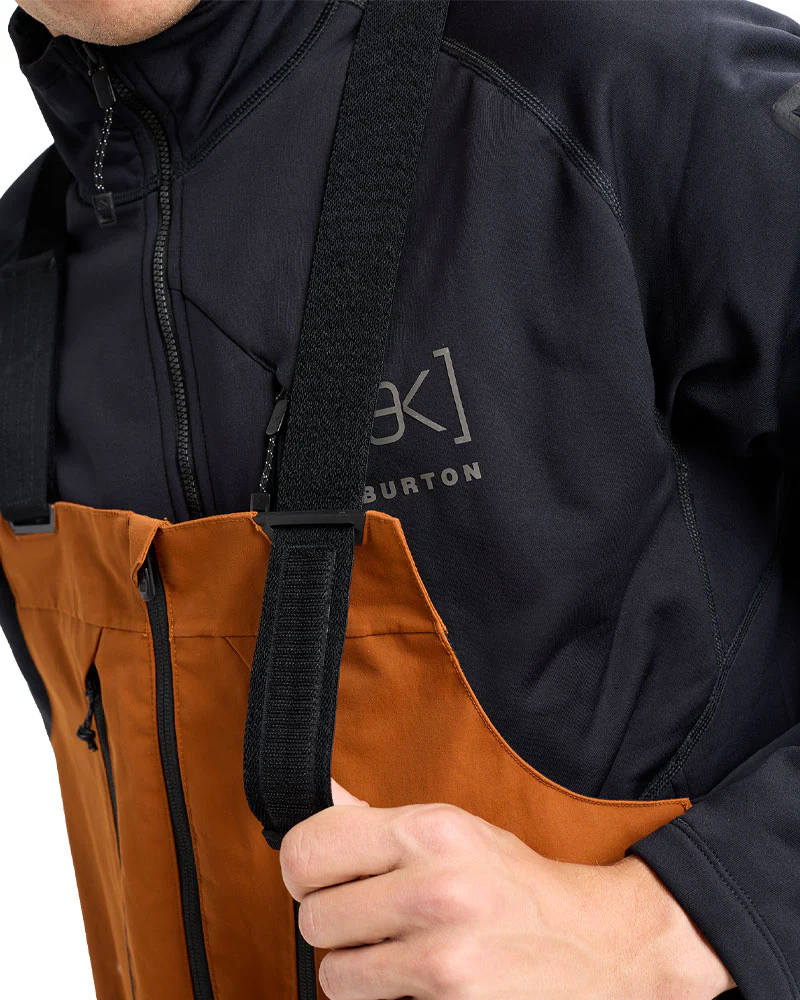 Burton Men's [ak] Cyclic Gore-Tex 2L Bib Pant Pant Chestnut Brown 2026 - Image 8